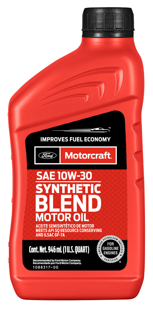 SAE 10W-30 Synthetic Blend Motor Oil