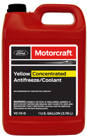 Yellow Concentrated Antifreeze/Coolant