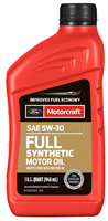 SAE 5W-30 Full Synthetic Motor Oil