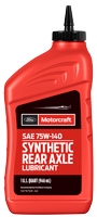 1 Qt. SAE 75W-140 Synthetic Rear Axle Lubricant