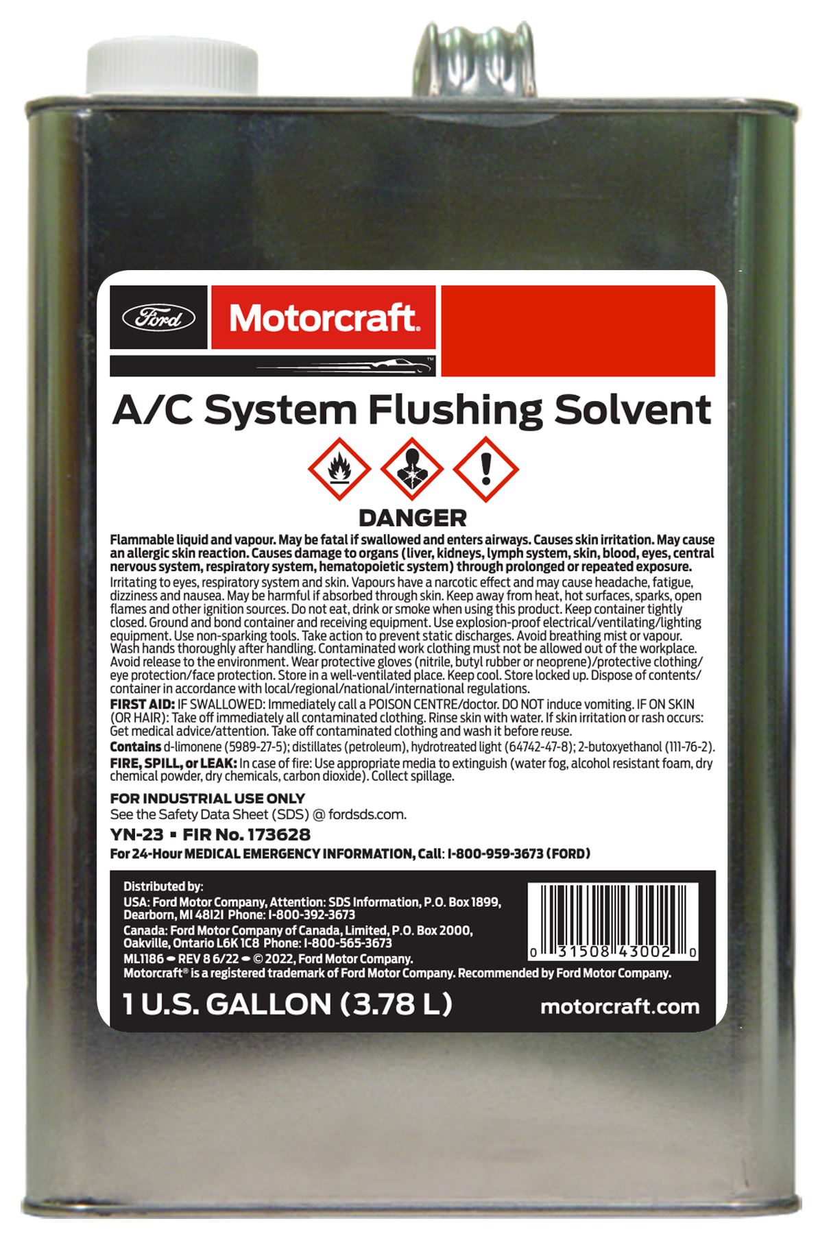 A/C System Flushing Solvent
