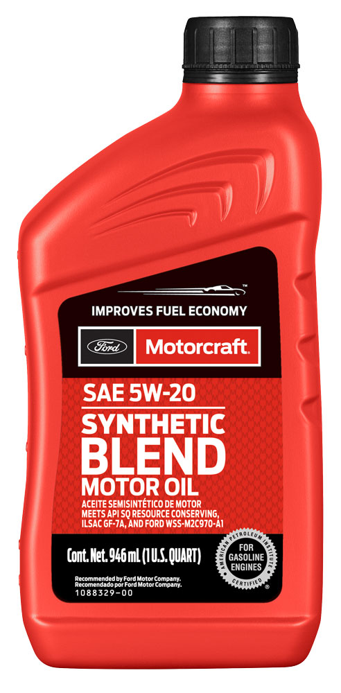 SAE 5W-20 Synthetic Blend Motor Oil